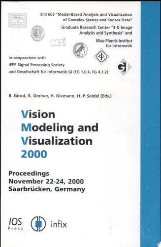 Vision, Modeling, and Visualization 2000 Proceedings ; November 22 - 24, 2000, Saarbrücken, Germany