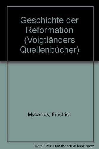 Geschichte der Reformation