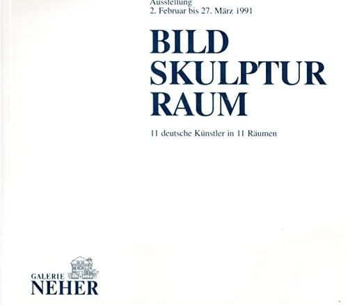 Heinrich Siepmann, Gemälde und Collagen von 1972 bis 1991 Ausstellung 8. Juni 1991 bis 31. Juli 1991, Galerie Neher