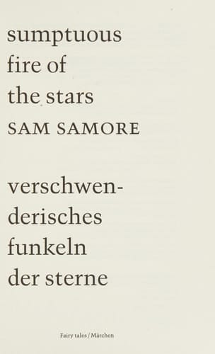 Sumptuous Fire of the Stars: Fairy Tales