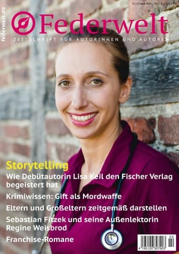 Federwelt 135, 02-2019, APRIL 2019 Zeitschrift für Autorinnen und Autoren