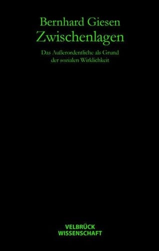 Zwischenlagen das Ausserordentliche als Grund der sozialen Wirklichkeit