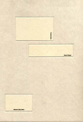 Ceal Floyer Construction ; [anlässlich der Ausstellung Ceal Floyer. Construction, Kunstmuseum Krefeld/Museum Haus Esters, 3. Juni - 19. August 2007]