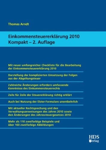 Einkommensteuererklärung 2010 kompakt