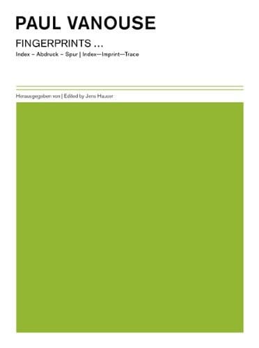 Index, imprint, trace
