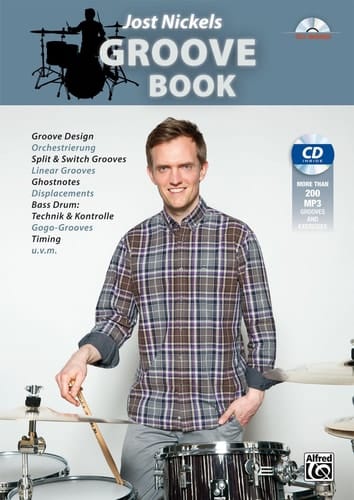 Jost Nickel's Groove Book German Language Edition, Book and MP3 CD