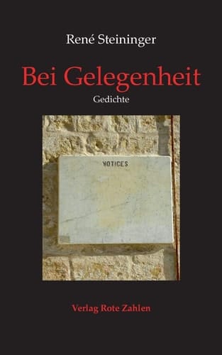 Bei Gelegenheit Gedichte