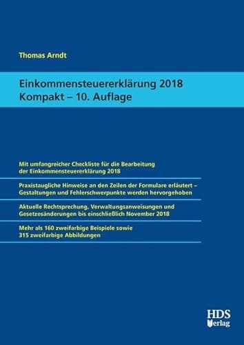 Einkommensteuererklärung 2018 kompakt