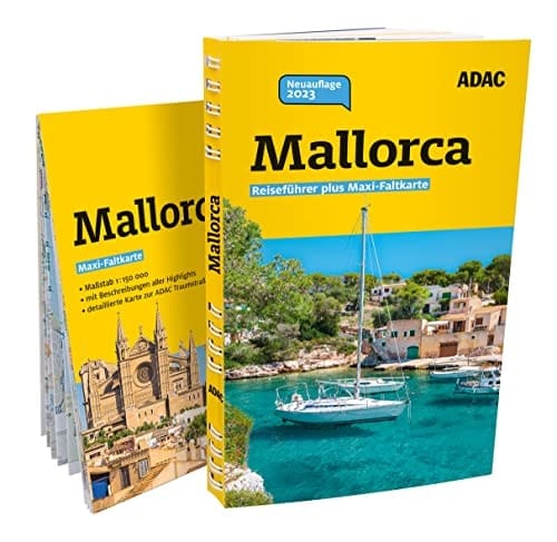 ADAC Reiseführer plus Mallorca Mit Maxi-Faltkarte und praktischer Spiralbindung