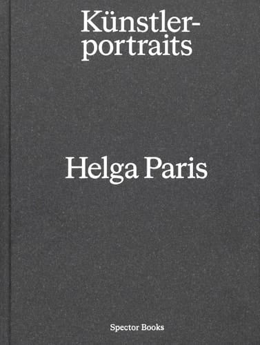 Helga Paris Künstlerportraits