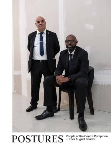 Florian Ebner and Andreas Langfeld: Postures People of the Centre Pompidou--After August Sander