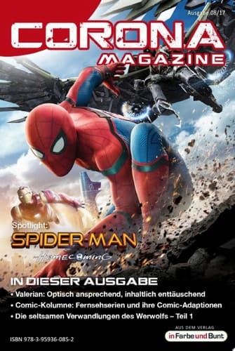 Corona Magazine 08/2017: August 2017 Nur der Himmel ist die Grenze