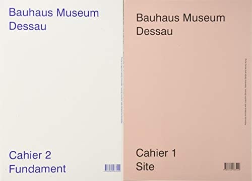 Bauhaus Museum Dessau Cahier 10 1 2 3 4 5 6 7 8 9 + supplement
