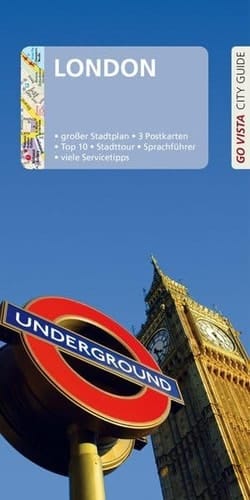 GO VISTA: Reiseführer London Mit Faltkarte und 3 Postkarten