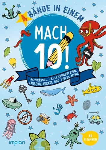 Mach 10! 4 Bände in einem: Detektivclub | Astronauten, Sterne, Laserschwert | Unsere Erde | Abenteuer Ozean