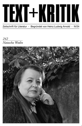 TEXT + KRITIK 242 - Natascha Wodin