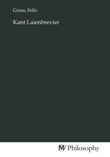 Kant Laienbrevier (German Edition)