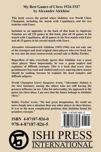 My Best Games of Chess 1924-1937