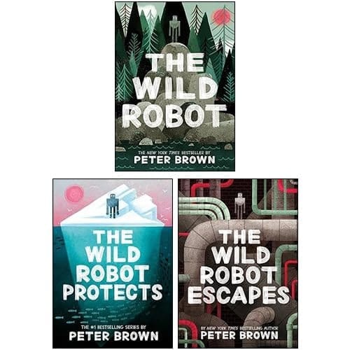 The Wild Robot Series 3 Books Collection (The Wild Robot, The Wild Robot Escapes & The Wild Robot Protects)