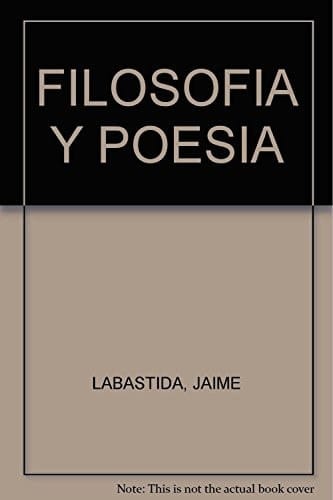 Filosofía y poesía discurso de ingreso a la Academia Mexicana de la Lengua 2 de abril 1998