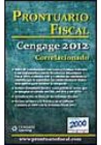 Prontuario fiscal cengage 2012 correlacionado