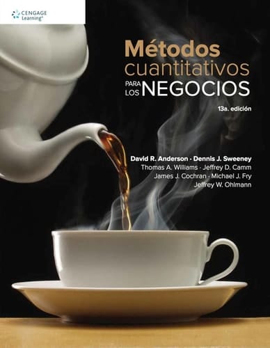 Métodos cuantitativos para los negocios.