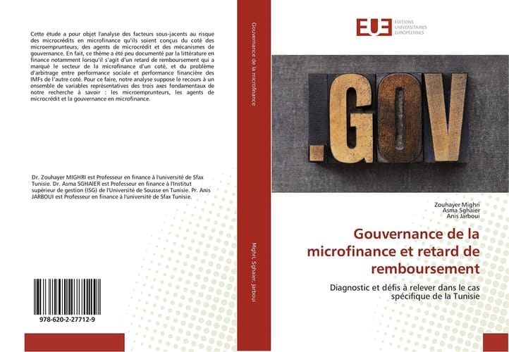Gouvernance de la microfinance et retard de remboursement: Diagnostic et défis à relever dans le cas spécifique de la Tunisie (French Edition)
