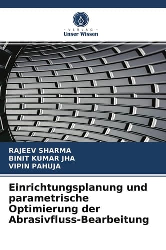 Einrichtungsplanung und parametrische Optimierung der Abrasivfluss-Bearbeitung (German Edition)