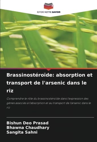 Brassinostéroïde: absorption et transport de l'arsenic dans le riz: Comprendre le rôle du brassinostéroïde dans l'expression des gènes associés à ... de l'arsenic dans le riz (French Edition)