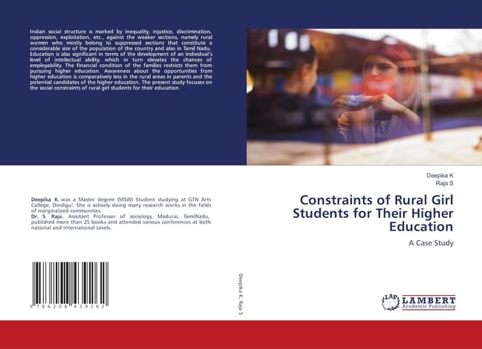 Constraints of Rural Girl Students for Their Higher Education