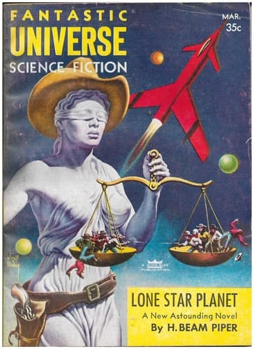 Fantastic Universe, March 1957 | Lone Star Planet