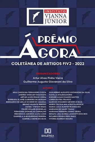 Prêmio Ágora coletânea de artigos FIVJ - 2022