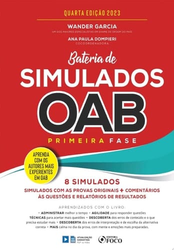 Bateria de Simulados OAB Primeira fase