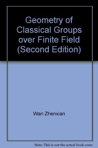 Geometry of Classical Groups Over Finite Fields