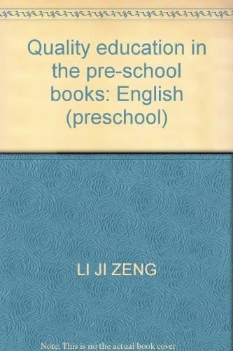 Quality education in the pre-school books: English (preschool)