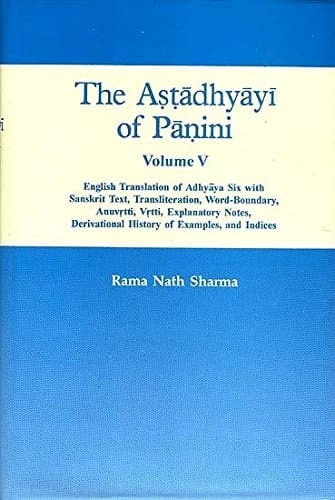 The Aṣṭādhyāyī of Pāṇini