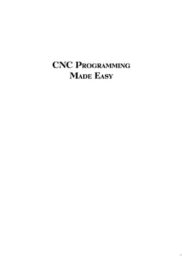 Cnc Programming Made Easy
