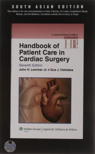 HANDBOOK OF PATIENT CARE IN CARDIAC SURGERY, 7/E