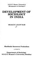 Women and development: The Indian experience (S.N.D.T. Women University's monographs on sociology)