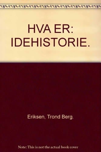 Hva er idéhistorie
