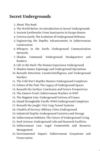 Secret Undergrounds