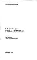 Kino-film--poezja optyczna? (Studia filmoznawcze) (Polish Edition)