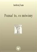 Poznać to, co mówimy prace filologiczne i wspomnienia