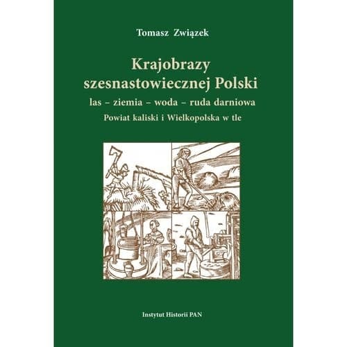 Krajobrazy szesnastowiecznej Polski las - ziemia - woda - ruda darniowa : powiat kaliski i Wielkopolska w tle