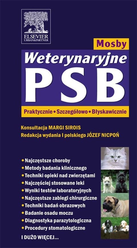 Weterynaryjne PSB Mosby. PRAKTYCZNIE SZCZEGÓLOWO BLYSKAWICZNIE