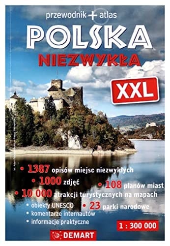 Polska Niezwykła XXL przewodnik + atlas