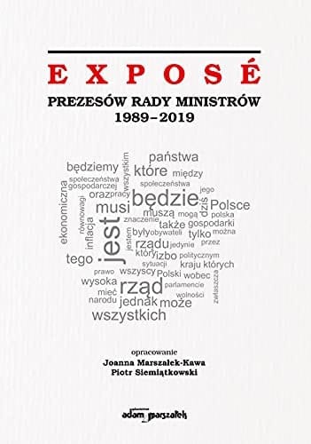 Exposé prezesów Rady Ministrów 1989-2019