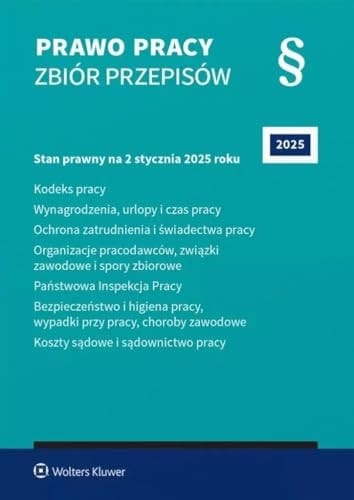 Prawo pracy zbiór przepisów 2025