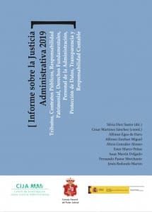 Informe sobre la Justicia Administrativa 2019 tributos, contratos públicos, responsabilidad patrimonial, derechos fundamentales, personal de la administración, protección de datos, transparencia y responsabilidad contable