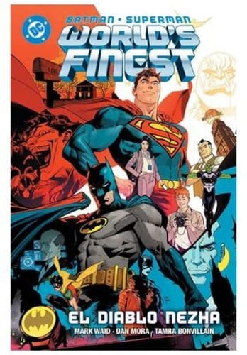 Dc premiere amanecer de dc. batman/superman. world's finest 1. el diablo nezha